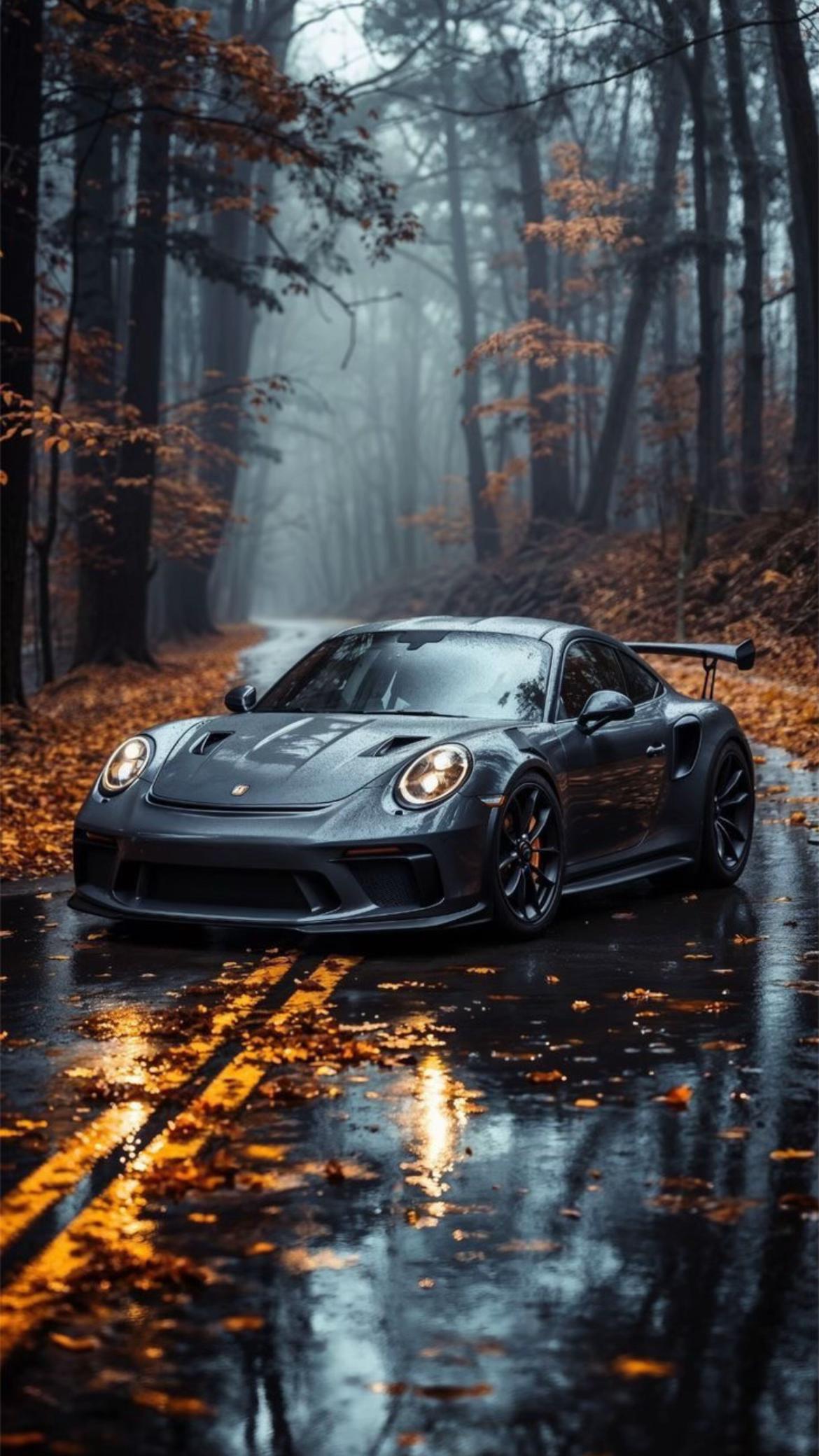 #auto #deportivo #car #autumn#otoño