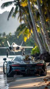 #auto #deportivo # car #avion #f16 #playa