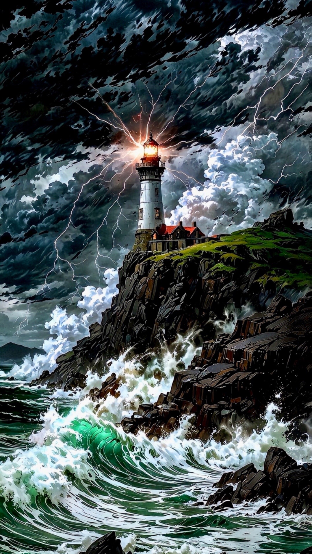 #natural #faro #mar #sea #oceano #montaña