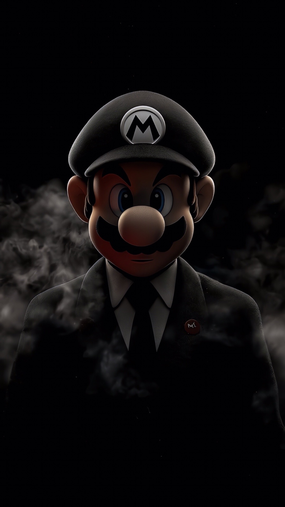 #Mario #bros #negro #luigi #nintendo