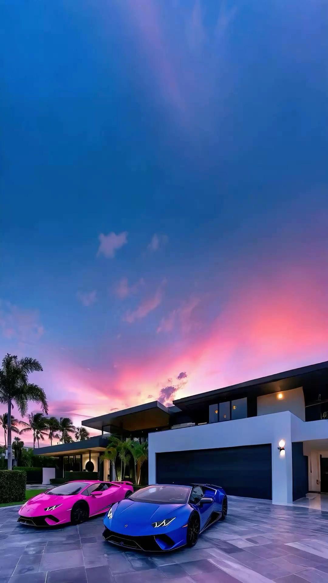 #lujo #moderno #arquitectura #casa #coches #lamborghini #carro #automovil #estilo #elegancia #rico #exclusivo #vista