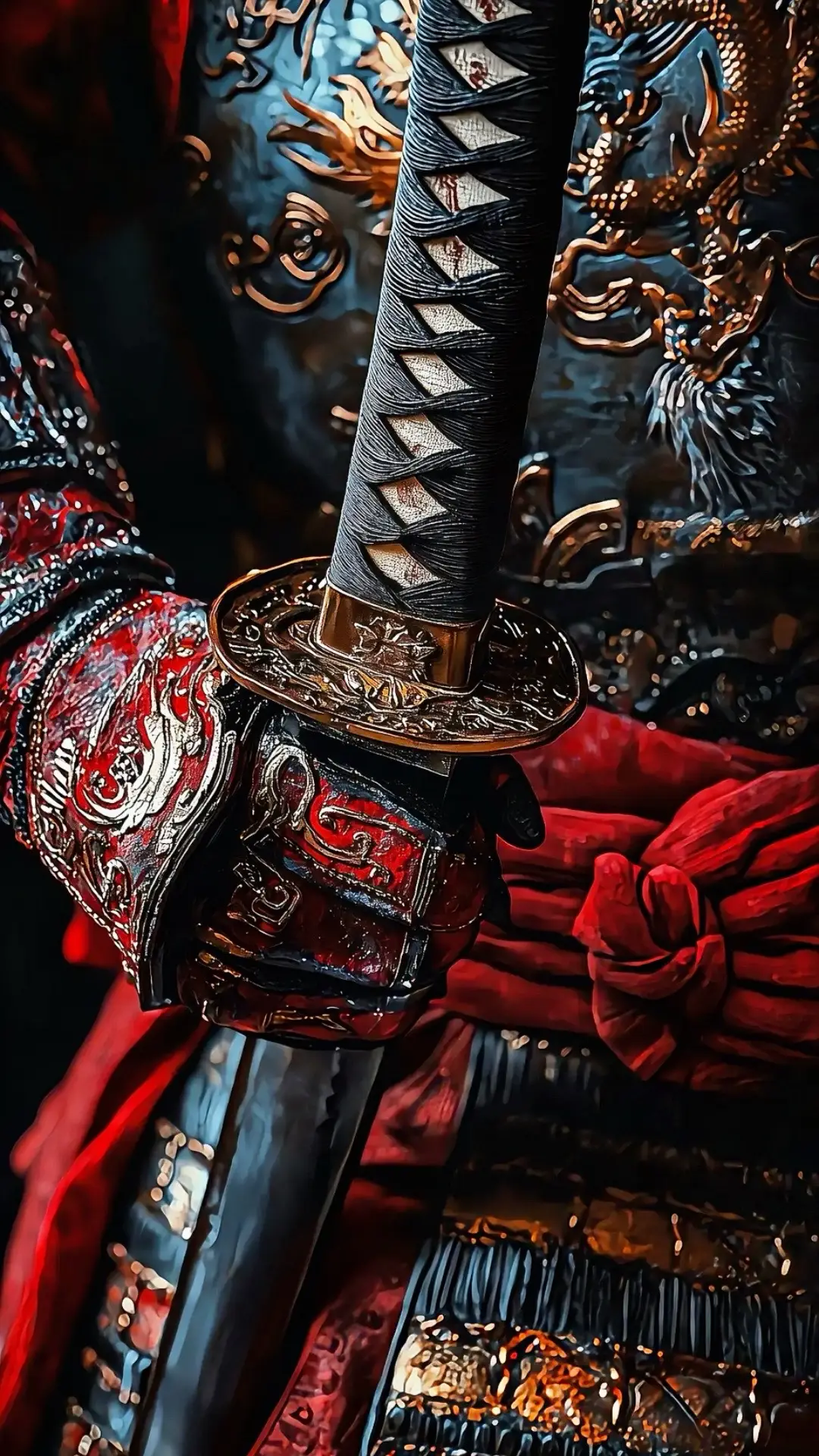 #samurai #armadura #armor #katana #espada #sword #guerrero #warrior #japon #japan #dragones #dragons #tradicion #tradition