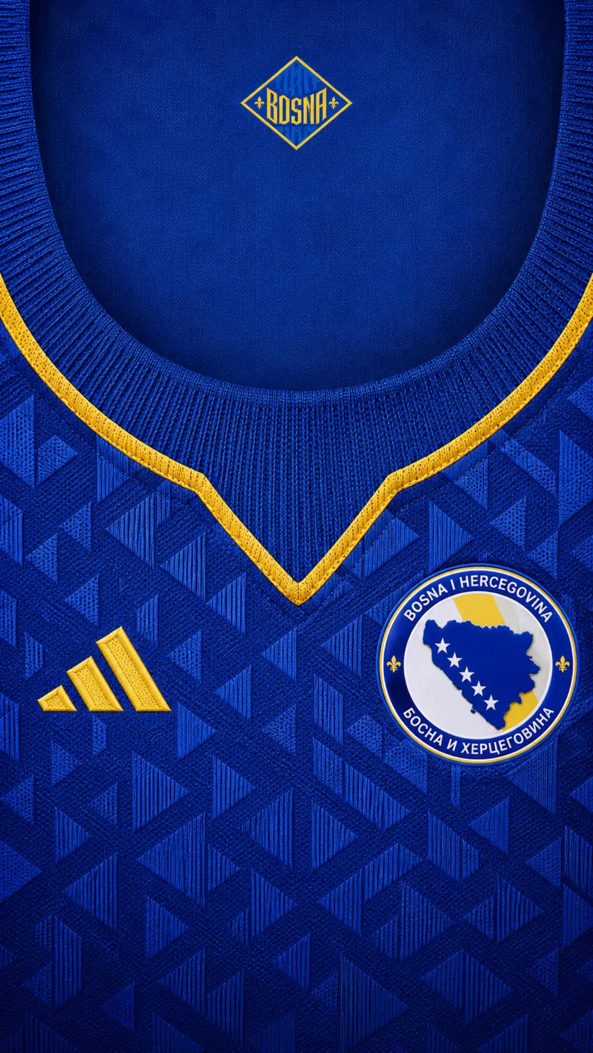 #jersey #camiseta #futbol #soccer #adidas #bosnia