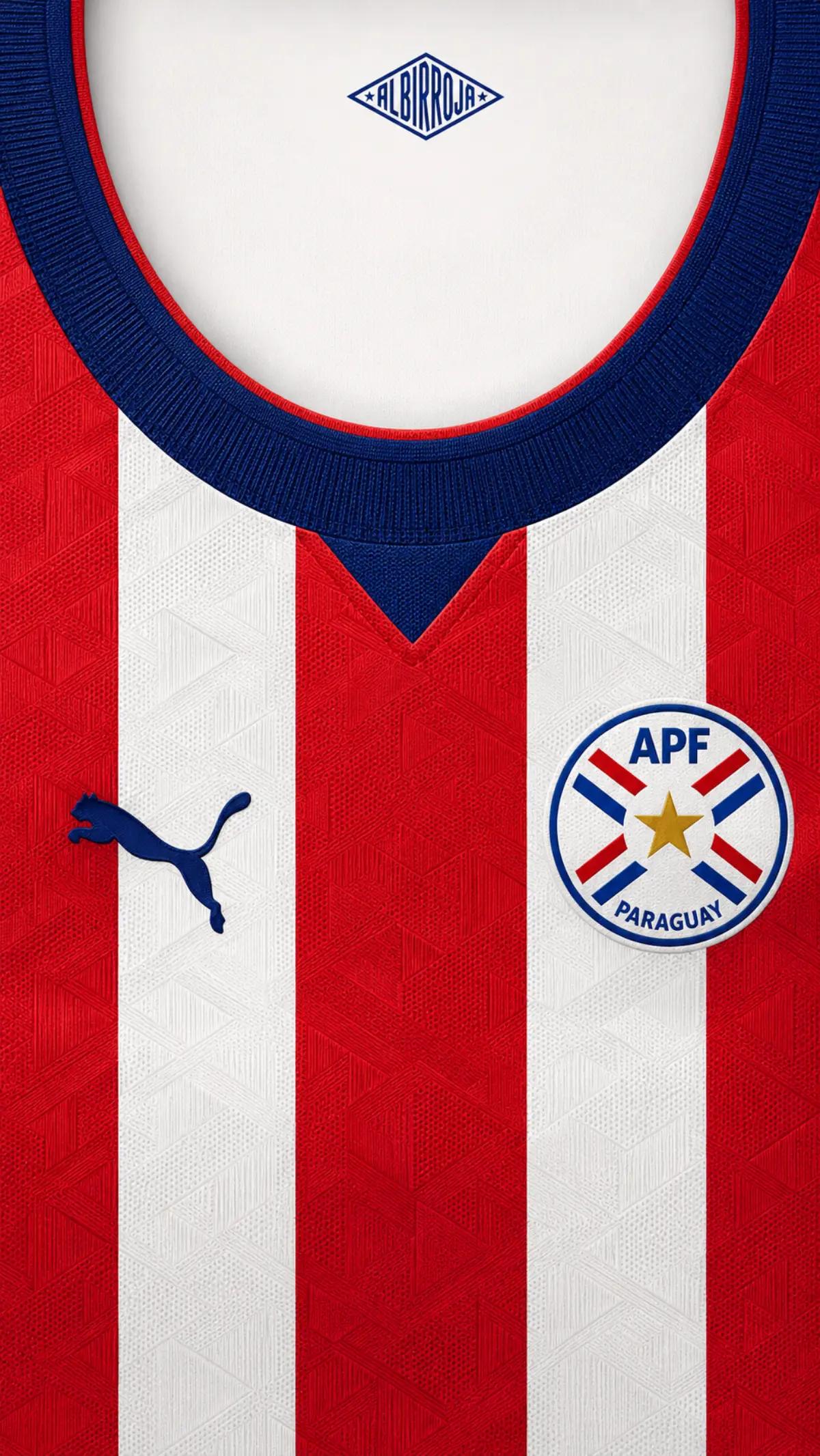 #jersey #camiseta #futbol #soccer #puma #paraguay