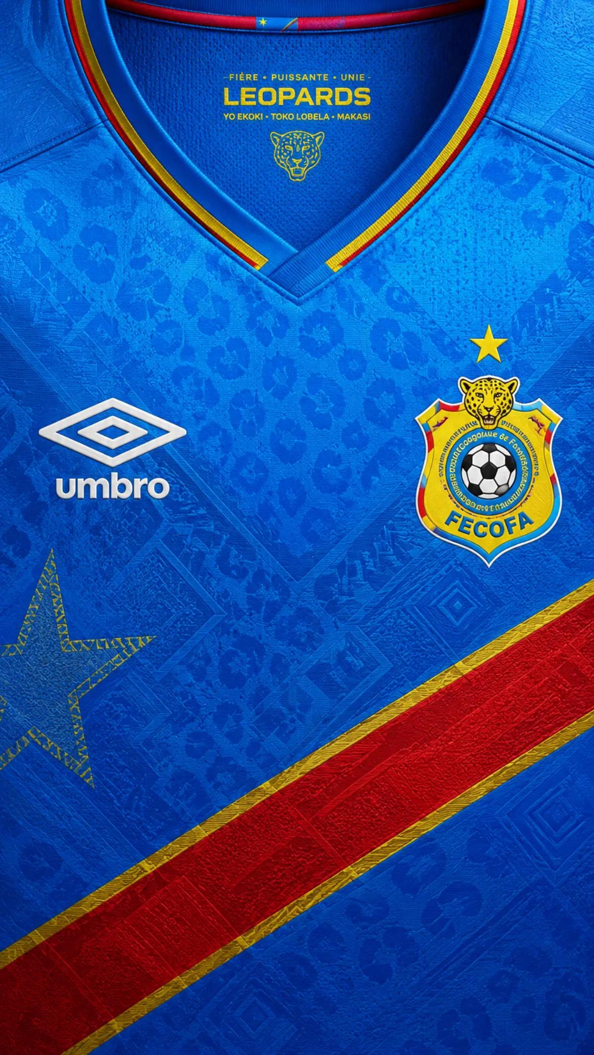 #jersey #camiseta #futbol #soccer #umbro #congo #leopards