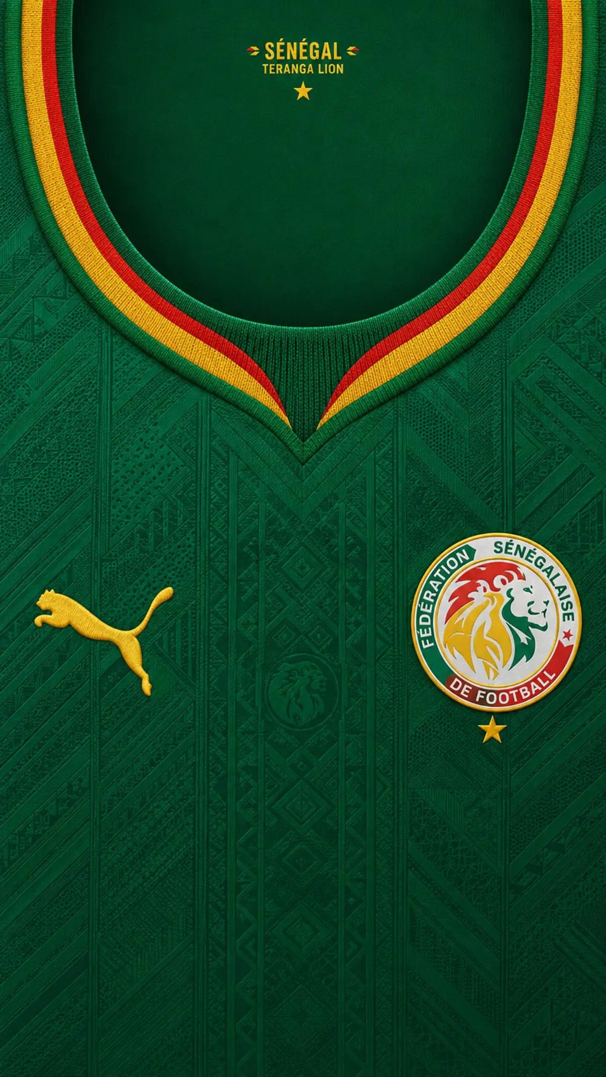 #jersey #camiseta #futbol #soccer #puma #senegal