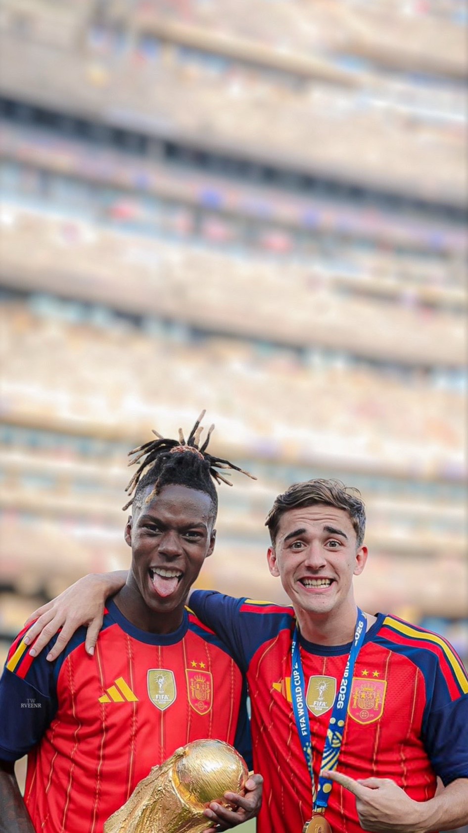 #spain #españa #espana #campeon #champion #fifa #futbol #soccer #niko #gaby
