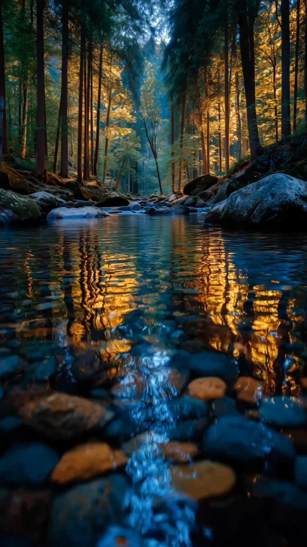 #rio #agua #water #bosque #wood