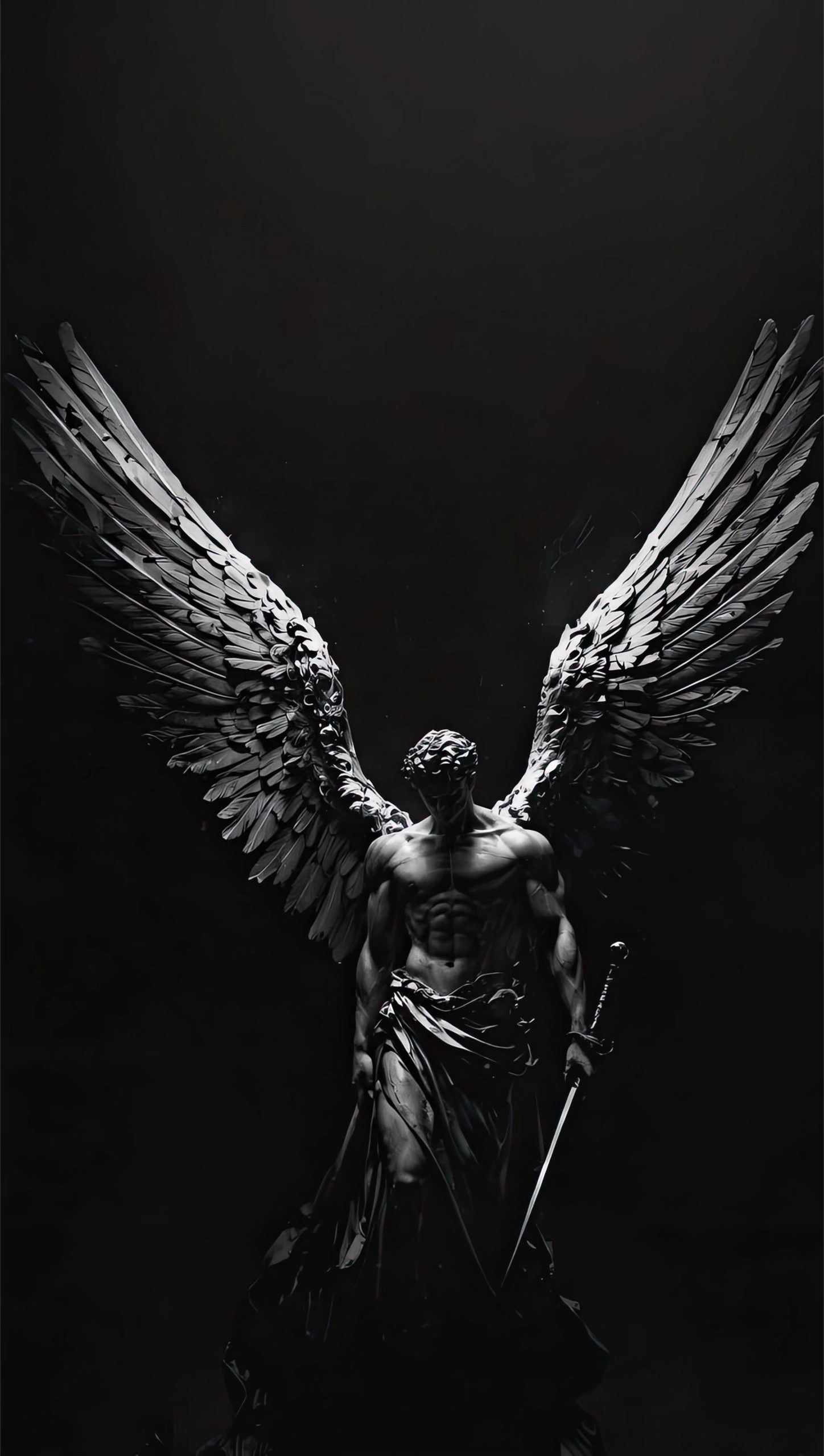 #angel #alas #dark #oscuro #black #negro