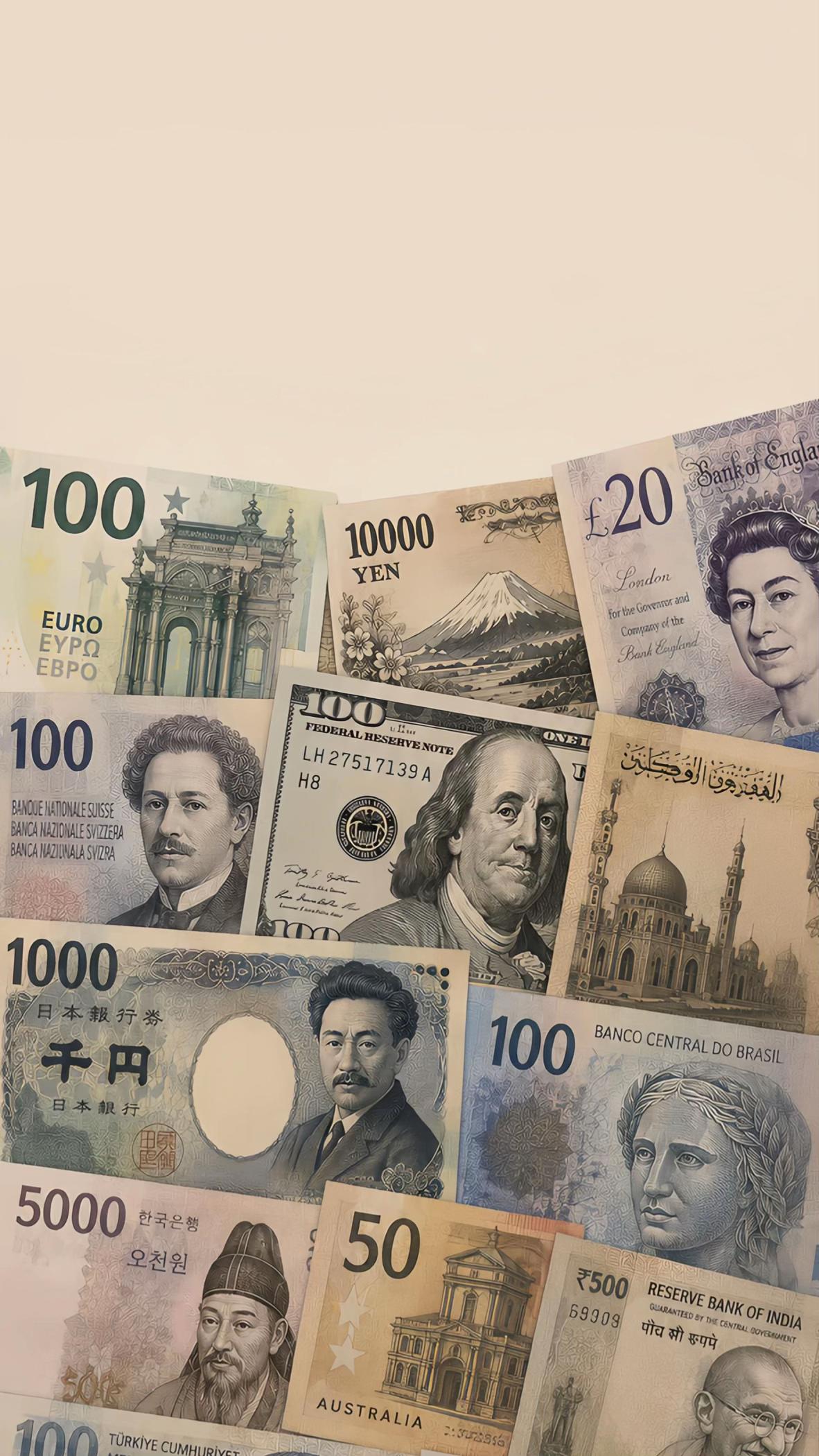 #dinero #money #billetes #banknotes #euro #dollar #dolar #yen #libra #pound #divisa #currency