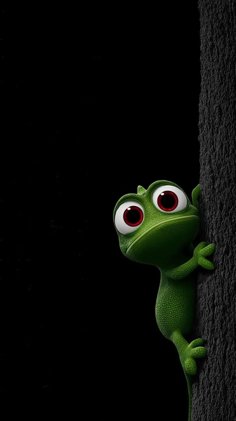 #lagarto #lizard #verde #green #camaleon #chameleon #lindo #cute #ojos #eyes #oscuro #dark
