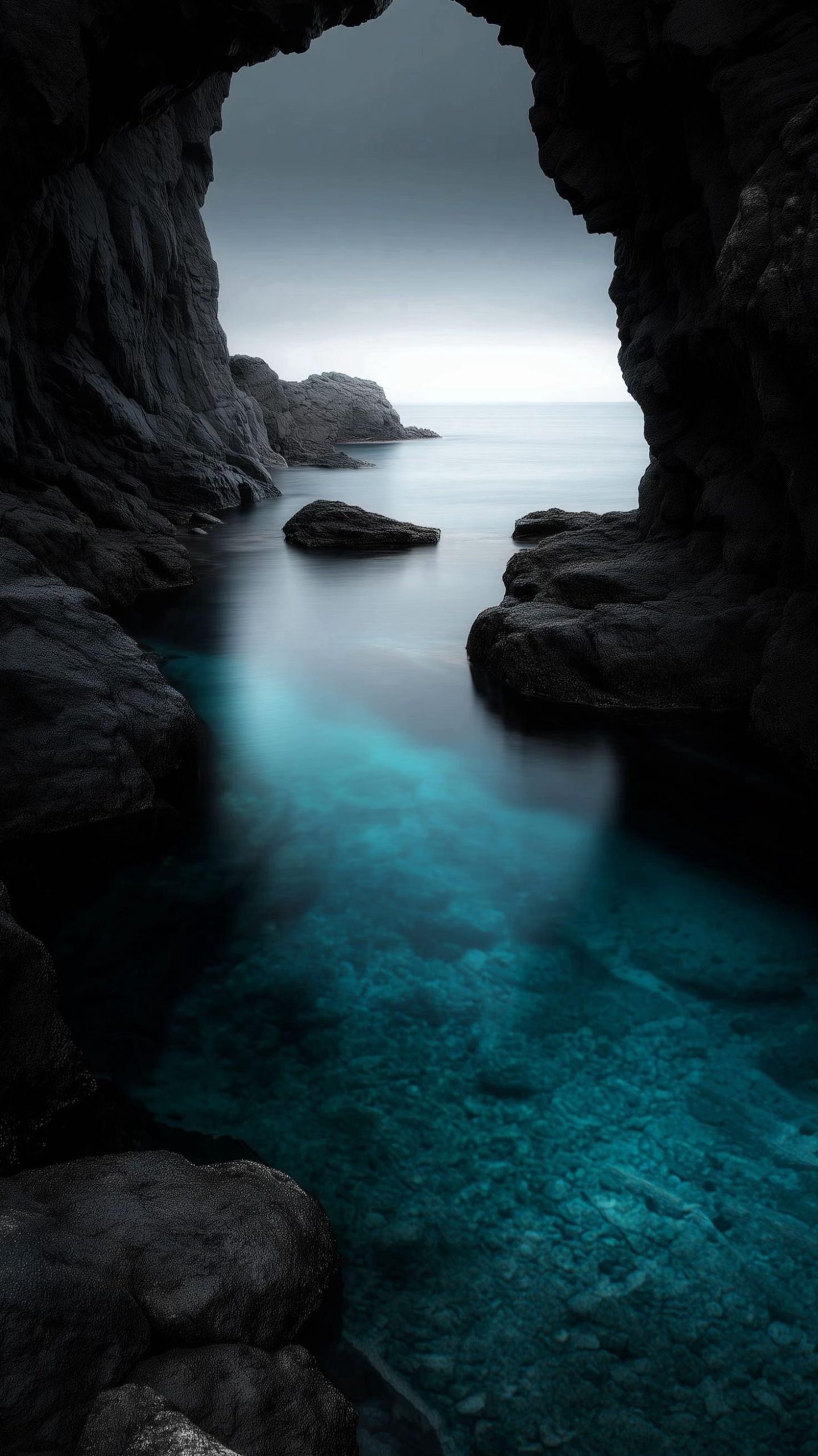 #mar #cavern #caverna #oceano #ocean #agua #water