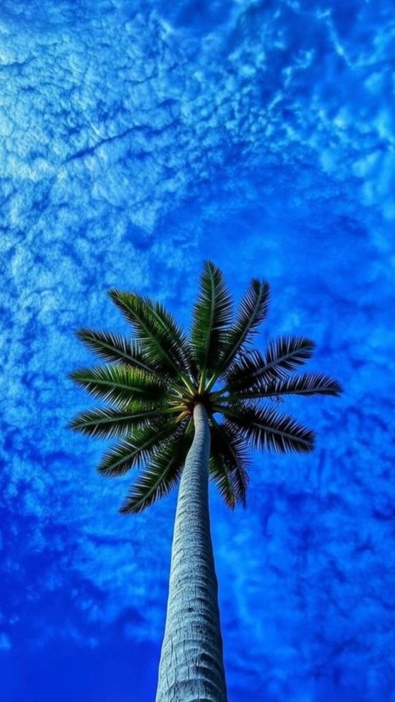 #palmera #cielo #sky #planta #palm #azul #blue