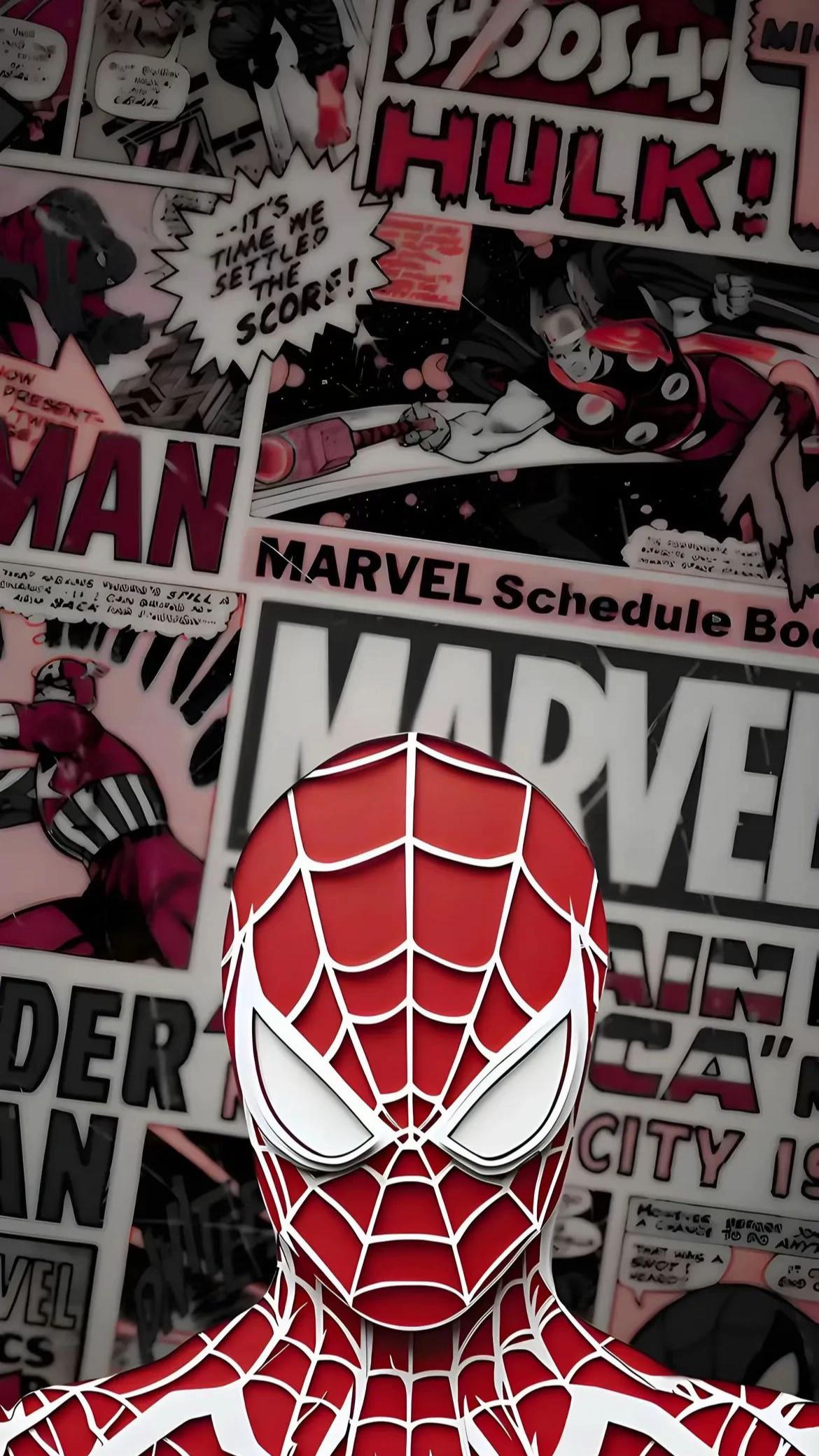 #spiderman #araña #marvel #comic #hulk #thor #heroe #hero #rojo #red #epico #epic