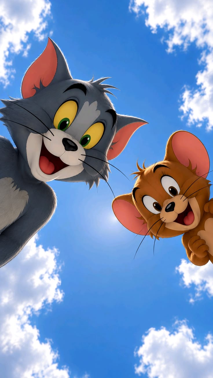 #tom #jerry #toon #toons #caricatura #friends #amigos